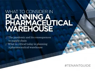 What to consider in planning a pharmaceutical warehouse?
